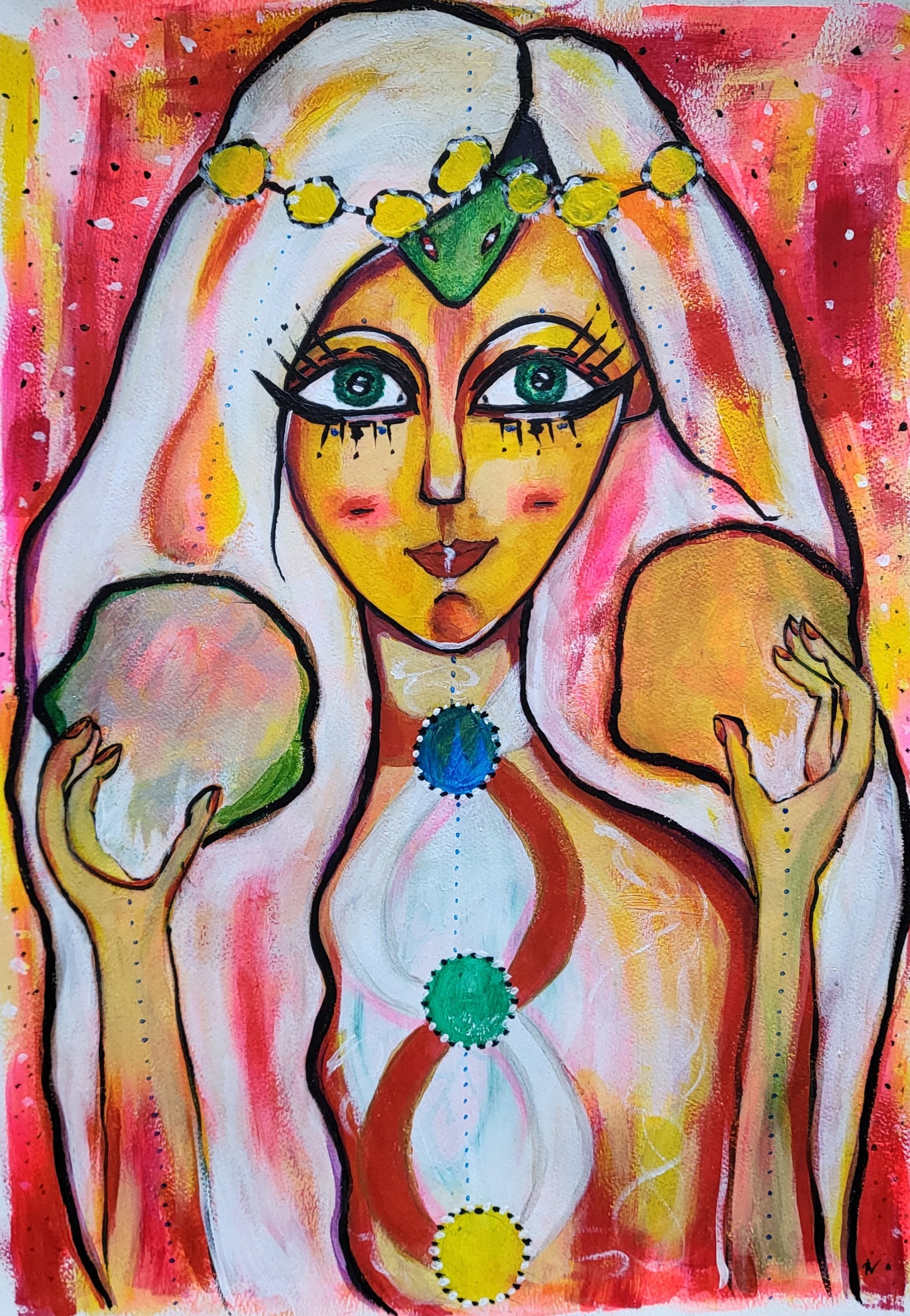 Guides: Guardian of time ⚖️ / Aquarelle on paper