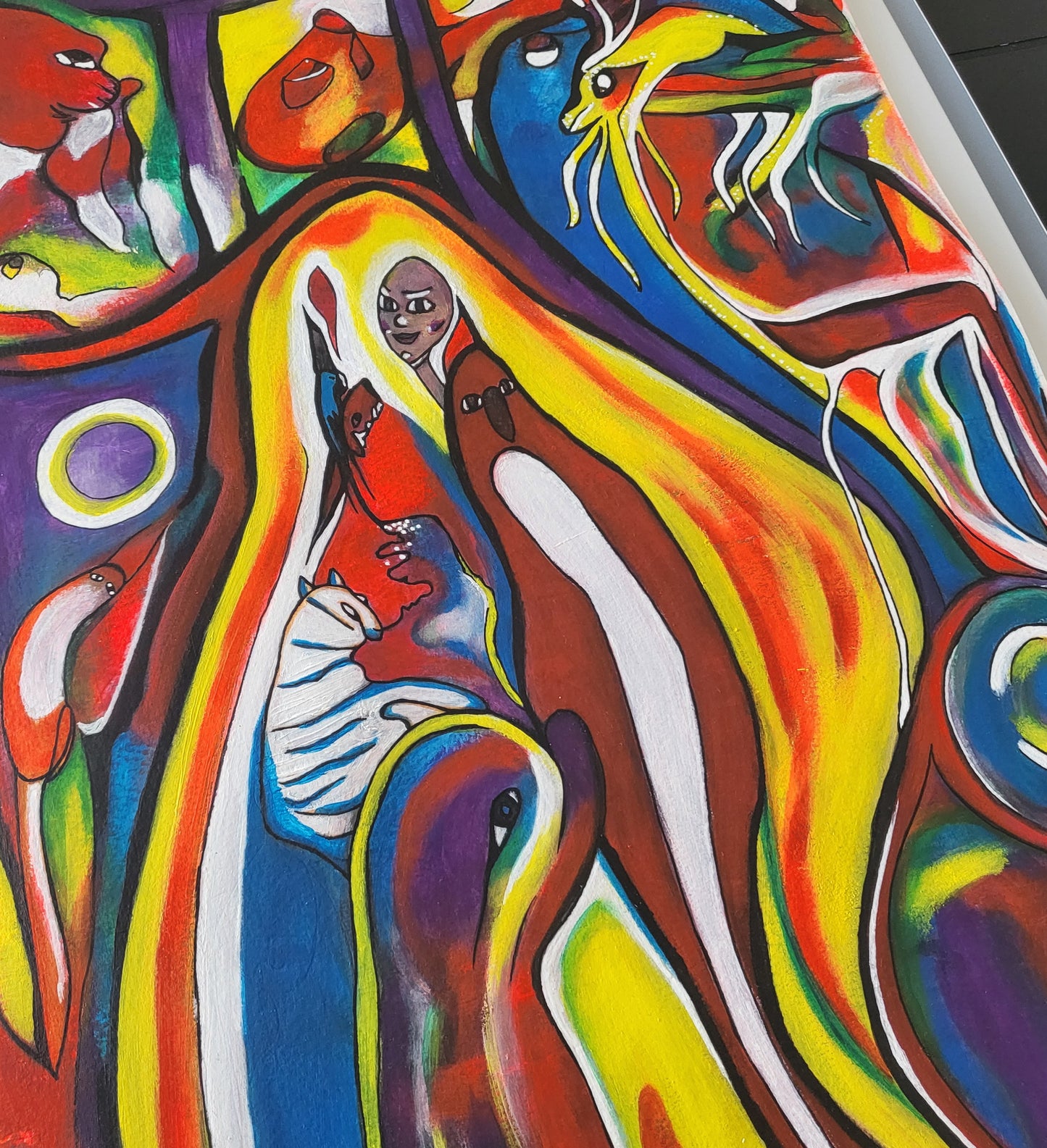 Inner world: Fantasia / Mixed media on paper