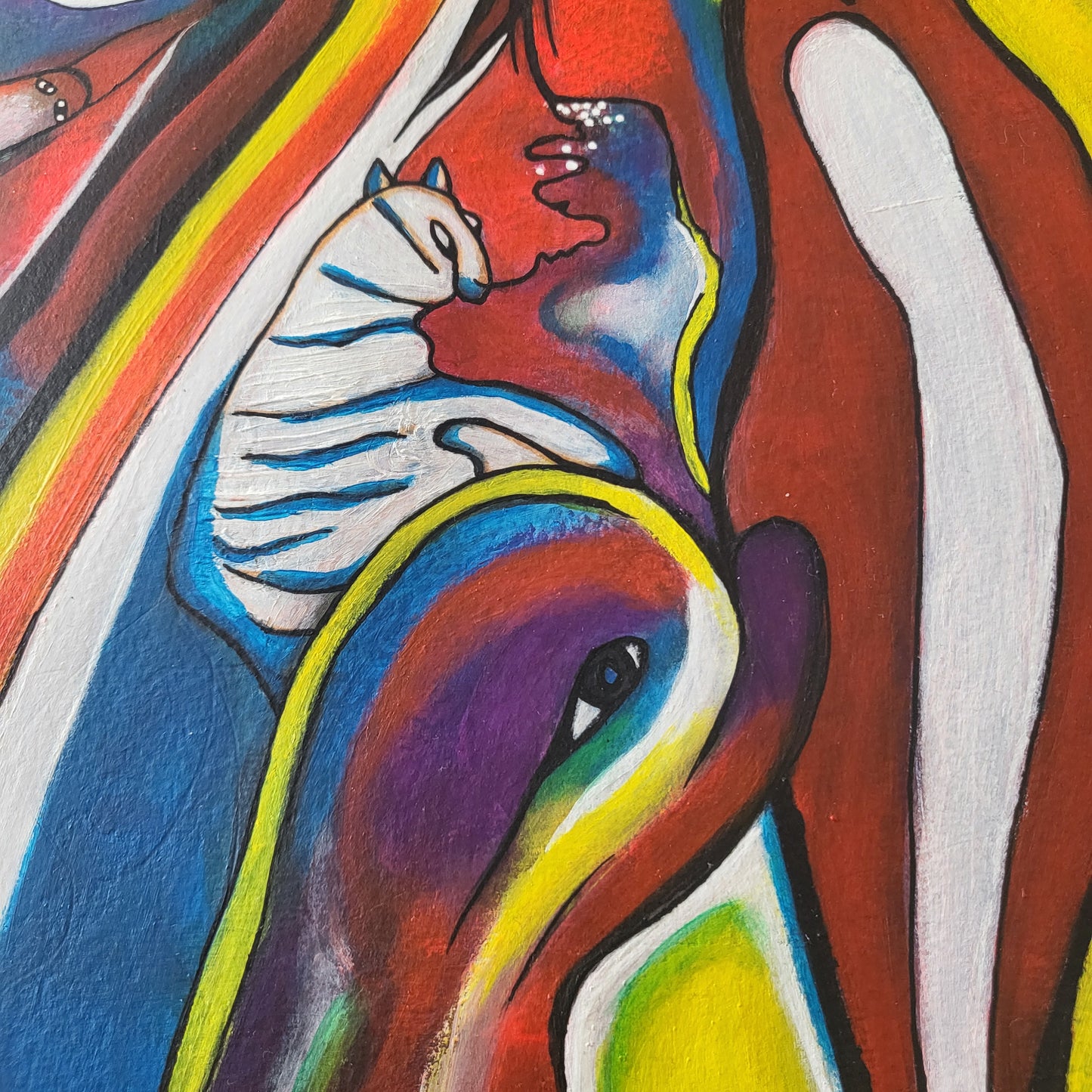 Inner world: Fantasia / Mixed media on paper