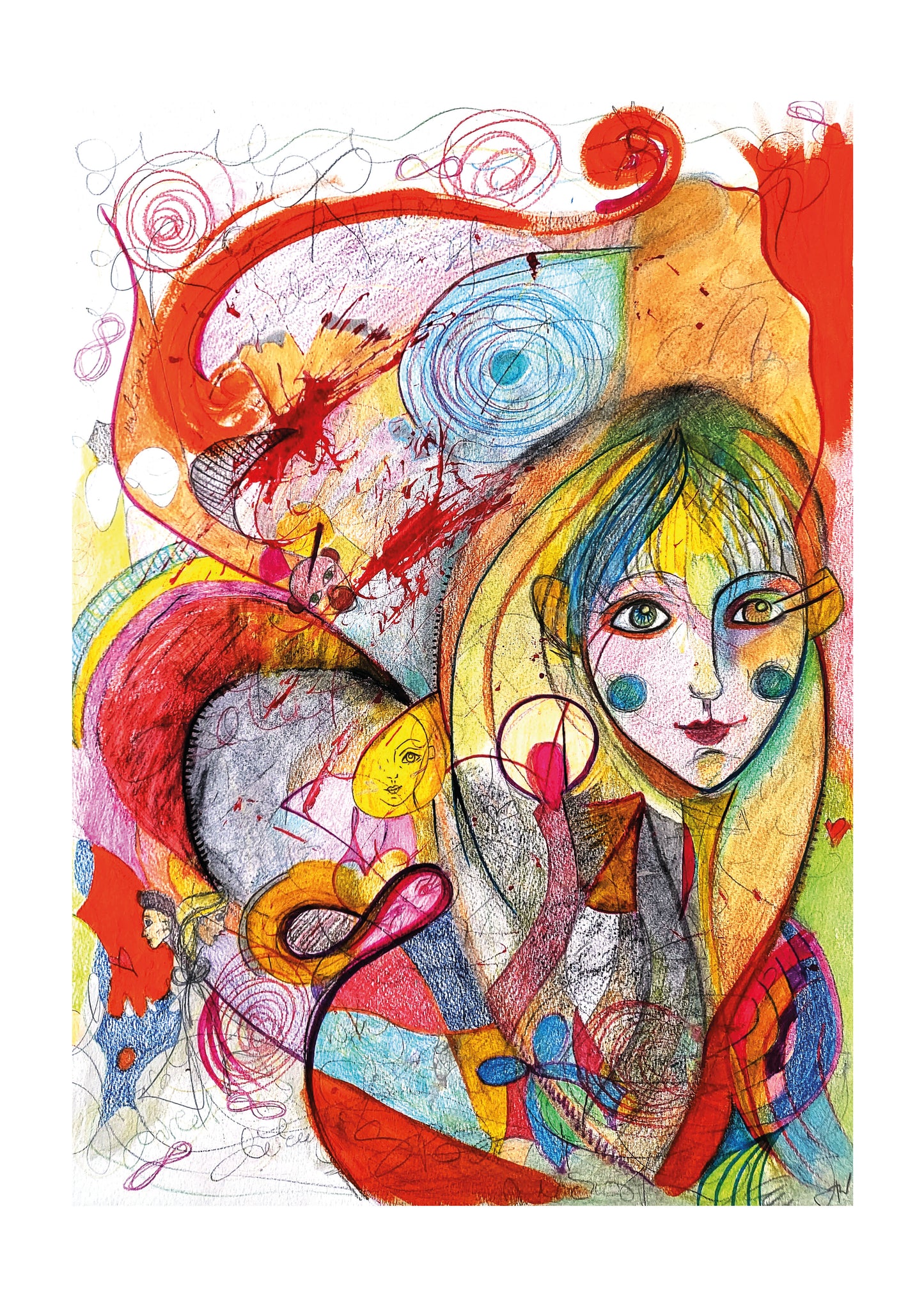 Art Print: Finding joy