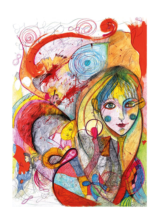 Art Print: Finding joy