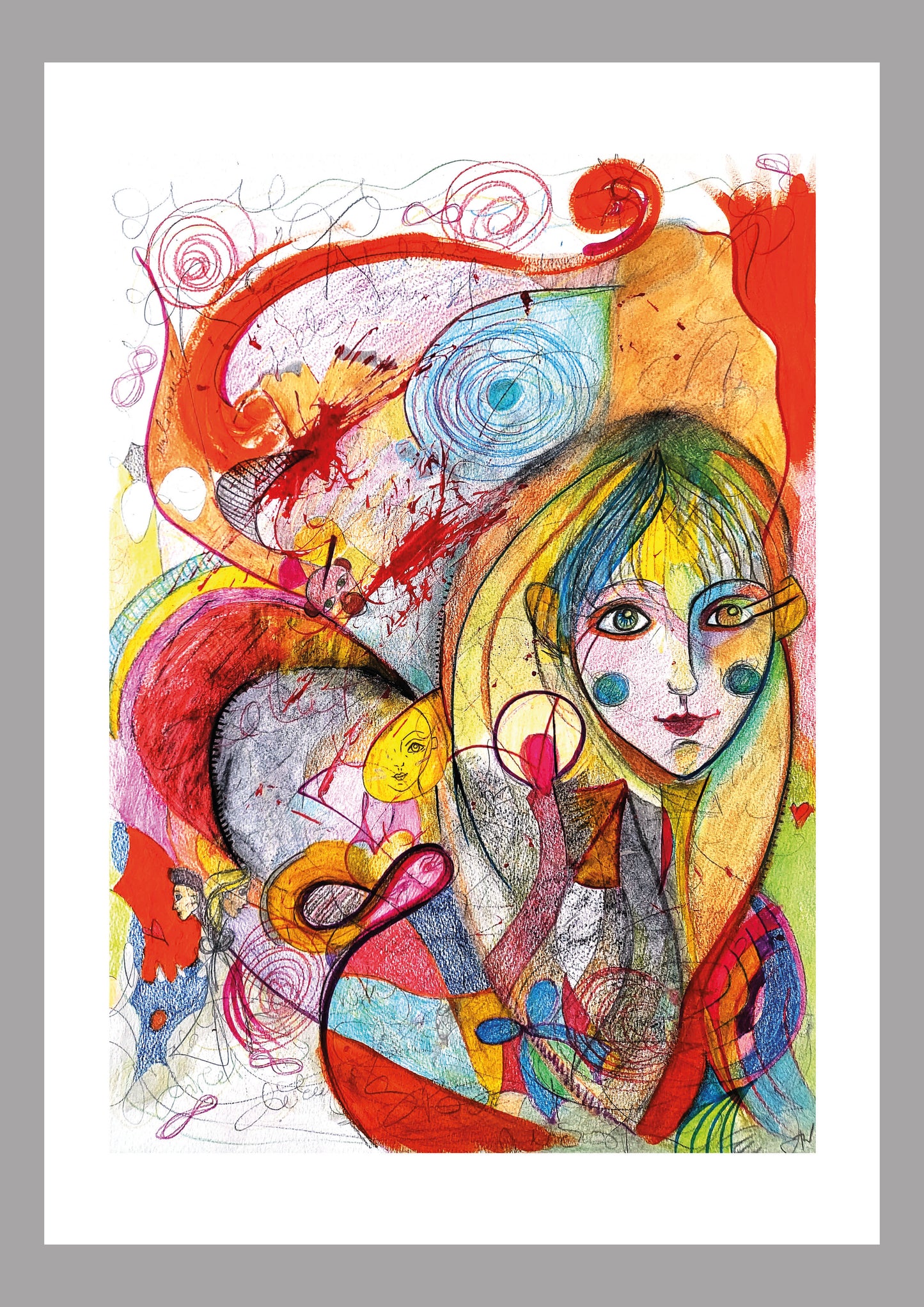 Art Print: Finding joy