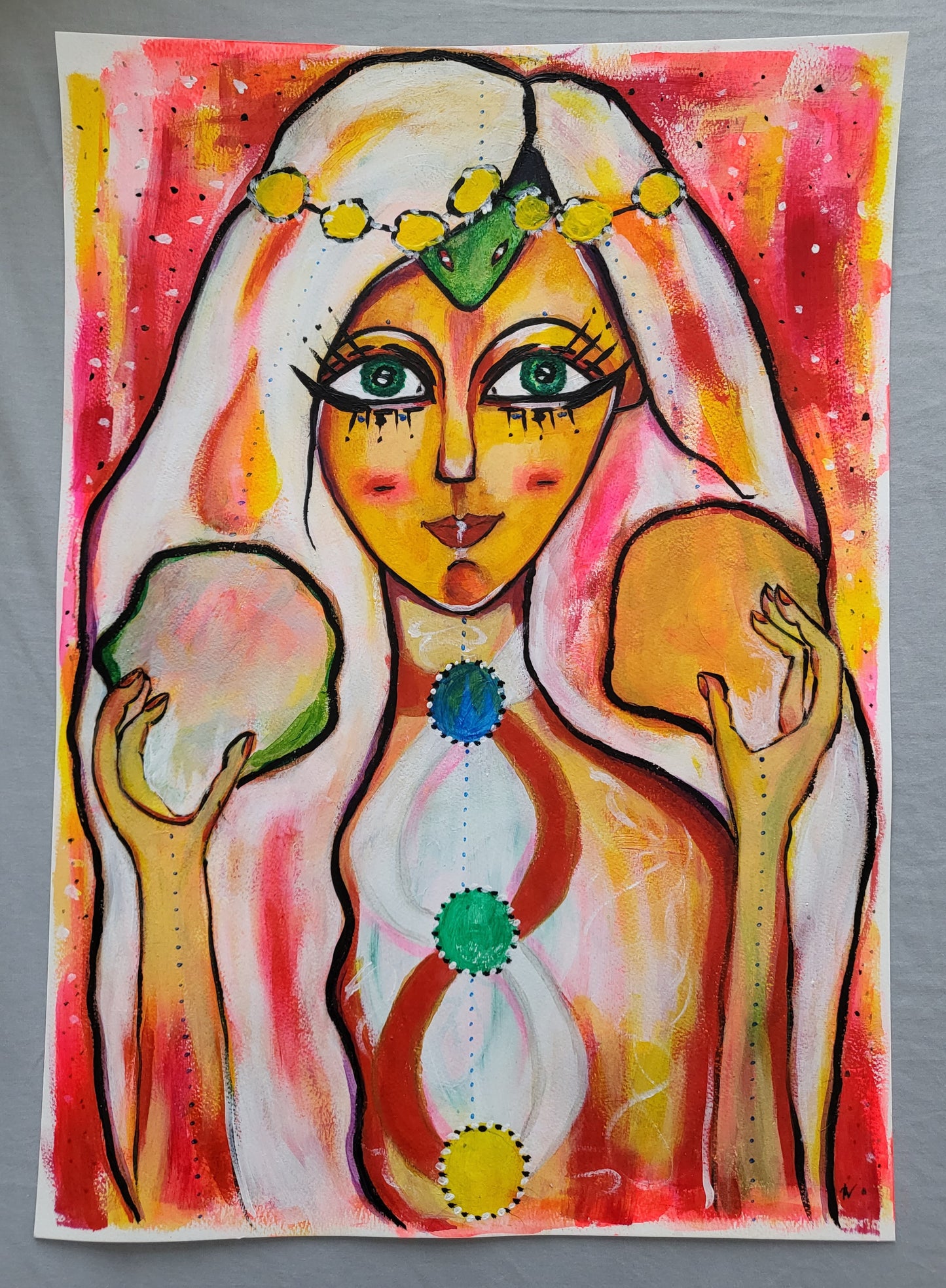 Guides: Guardian of time ⚖️ / Aquarelle on paper